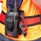 Gripps Adjustable Two-Way Radio Holster With Coil E-Tether And E-Catch H02035 - alternate 2